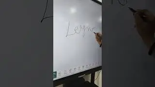 Hand-written text to Typed-Text in digital Board  