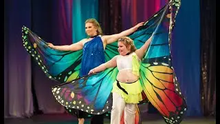 Show bellydance. Butterflies. Школа восточного танца 