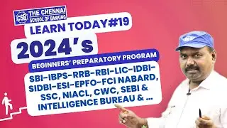 BANK EXAM COACHING IN CHENNAI | BANK PO/CLERK EXAMS-2024  | BEGINNERS’ PREPARATORY PROGRAM | DAY-19