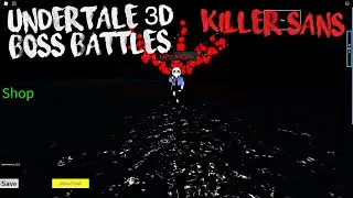 Killer Sans | Roblox Undertale 3D Boss Battles