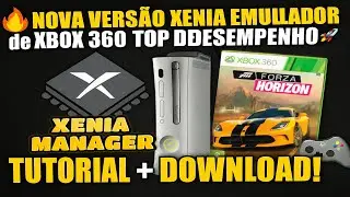 🔥NEW VERSION XENIA XBOX 360 EMULATOR for PC! TOP PERFORMANCE 🚀 TUTORIAL + DOWNLOAD! 🎮
