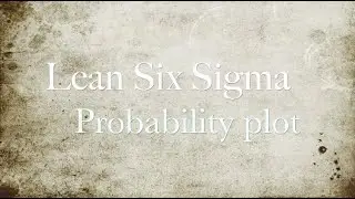 20.Probability plot