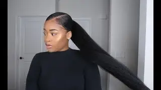 Glowy Fresh Face Makeup w|sleek Long Ponytail