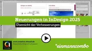 Adobe InDesign 2025 (20.0): Neuerungen