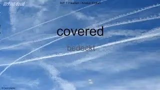 BZF 1 - Aviation English Vocabulary (+Audio/Pronunciation) - English /German