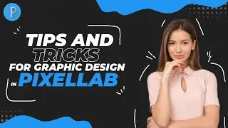 3 PRO Tips and Tricks for Graphic design in Pixellab editing | ft. amazingplay