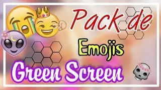 PACK DE EMOJIS TUMBLR GREEN SCREEN . -Edition Dedea♥