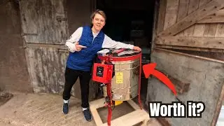 NEW 20 frame Electric Honey Extractor. Was it worth it?
