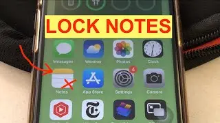 How to lock notes in iphone ios 16