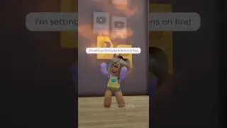 When YOUNGER sibling finally gets KARMA in ROBLOX… 🎆 #shorts