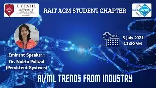 RAIT ACM Eminent Speaker  Program 2021