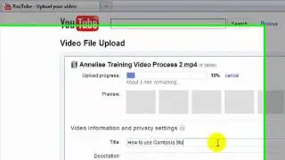 How to Upload a Video to You Tube