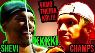 CAIKE PRO e SHEVI - O TREINO MAIS ALEATÓRIO DA TERRA