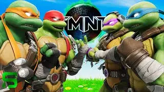 Brothers VS Brothers - TMNT SECRET WAR BEGINS... Teenage Mutant Ninja Turtles.. Fortnite