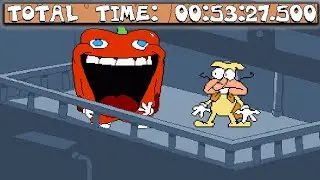 Pizza Tower 2P Swap Mode Speedrun with Jade | 