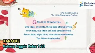 ⭕ KARAOKE - LAGU ANAK - BAHASA INGGRIS KELAS 1 SD - KURIKULUM MERDEKA