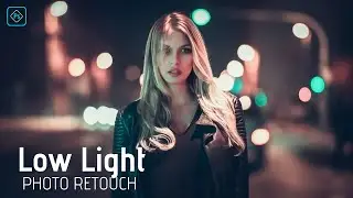 How to Retouch Low Light Portrait - Photoshop CC Tutorial