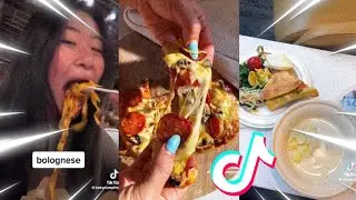 Realistic what I eat in a day TikTok compilation