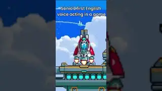 Sonic The Hedgehog's First English Voice Acting in a Video Game is Wild! #shorts