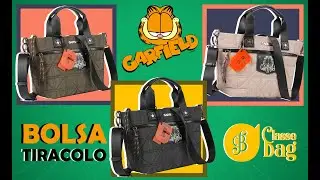BOLSA TIRACOLO GARFIELD LANÇAMENTO 2023 BY CLASSEBAG