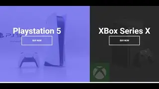 Create a Split Landing Page with HTML, CSS, and JavaScript - Step-by-Step Tutorial