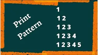 Program to Print Half Pyramid of Numbers || TechDotTeach || C Basic