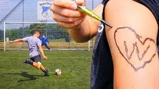 HENNA TATTOO FUßBALL CHALLENGE!