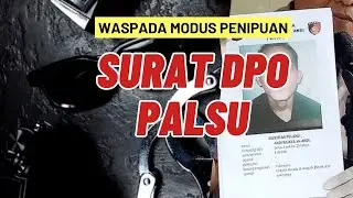 PENIPUAN ONLINE MODUS SURAT DPO PALSU