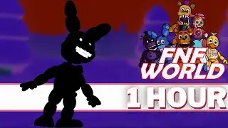 SAY MY NAME - FNF 1 HOUR SONG Perfect Loop (VS FNaF World I Five Nights at Freddy's Chica Bonnie)