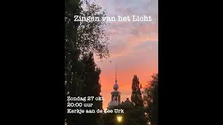 Zingen van het licht