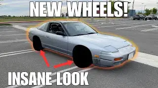 240SX GETS NEW WHEELS! (YOU MIGHT HATE THEM)