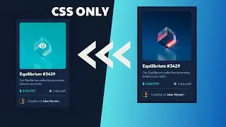 NFT preview card component - HTML & CSS / Frontend Mentor Challenges