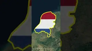 NETHERLANDS MAP ANIMATION WITH CAPITAL IN AFTER EFFECTS 