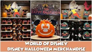 NEW Disney Halloween Merchandise 2023 | World of Disney at Disney Springs