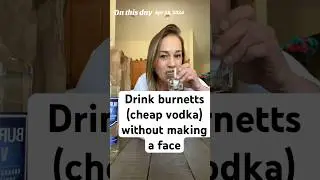 Drink burnetts cheap vodka without making a face 