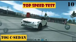 TOGG C-SEDAN (Electric Vehicle)| Top Speed Test| Truck Simulator : Ultimate.