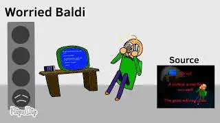 Something Went Wrong Island - Worried Baldi ANIMATED
