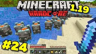 На нас напали! Рейд в minecraft! Майнкрафт выживание 1.19! Хардкор Без модов! #24