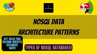 NoSQL Data Architecture Patterns | Types of NoSQL Databases | At A Glance! | 