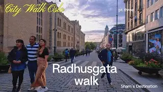 Walking Norway's Most Beautiful Streets: Oslo Adventure #citywalk #travel