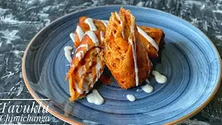 Chimichanga Tarifi | Meksika Mutfağından Nefis Atıştırmalık #chimichanga #meksika #tavukyemekleri