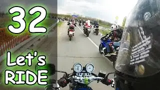 Let's Ride #32 Как Мы Сезон в Самаре Открывали [Kawasaki ZR-7]