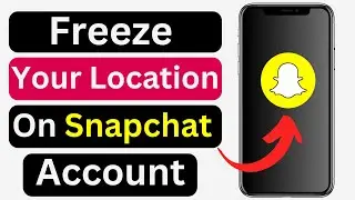 how to freeze your location on snapchat 2024 | how to freeze location on snapchat