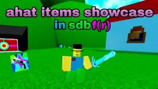 part 1 ahat man items showcase - speed demon boss fight Roblox sdbf