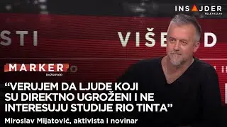 Mijatović: Ukidanje zahteva za eksploataciono polje značio bi stvaran kraj projekta 