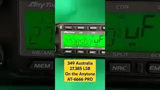 43WR349 Australia heard on the new Anytone AT-6666 PRO #cbradio #hamradio 10/09/2024