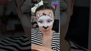 the BEST Zebra face paint Tutorial
