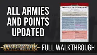 Age of Sigmar January Battlescroll - Big changes for armies!