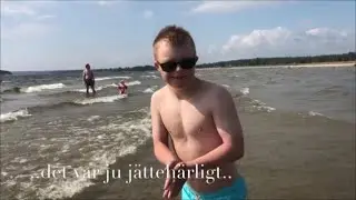 Max midsommar storforsen, vi skaffar pool, kör grävmaskin & bad på Gläntan