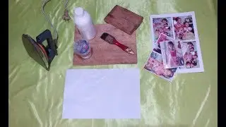 TRANSFER FOTO ke KAYU dan ke benda lainNya.